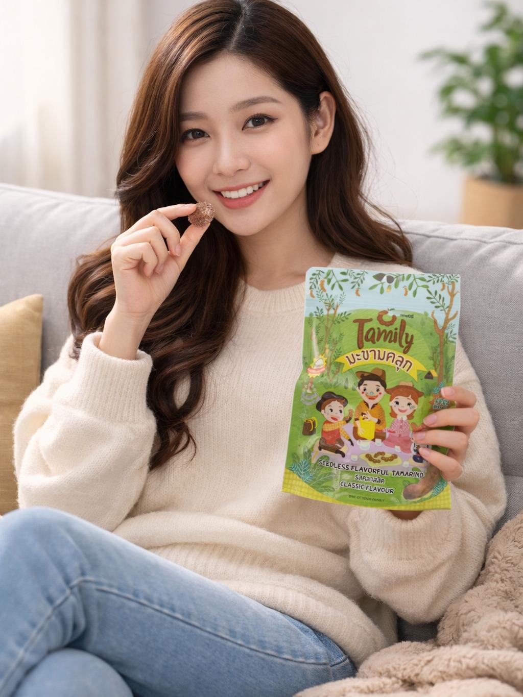 มะขามคลุกไร้เมล็ด หวานอร่อยเครี้ยวเพลินๆ